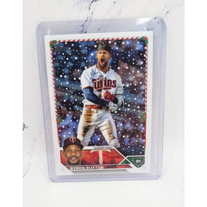 2023 Topps Holiday Byron Buxton #H49 Minnesota Twins MLB Baseball